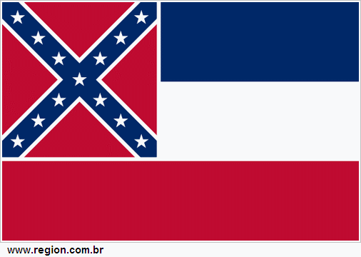 Bandeira do Estado do Mississípi