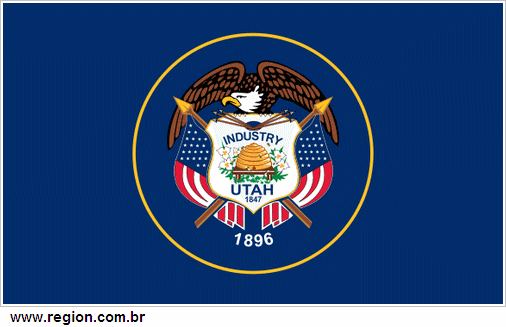 Bandeira do Estado Americano Utá